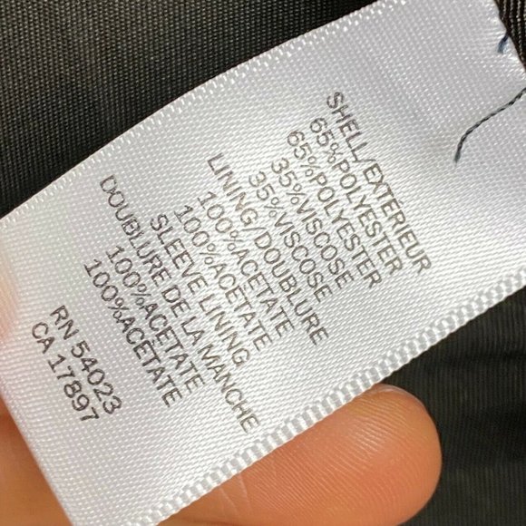 Banana Republic Brown Stripe 2 Button Blazer Size 46L - Picture 9 of 12